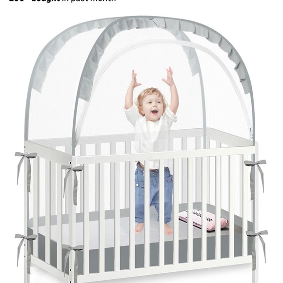 Light Gray Canopy Net - Picture 3 of 4